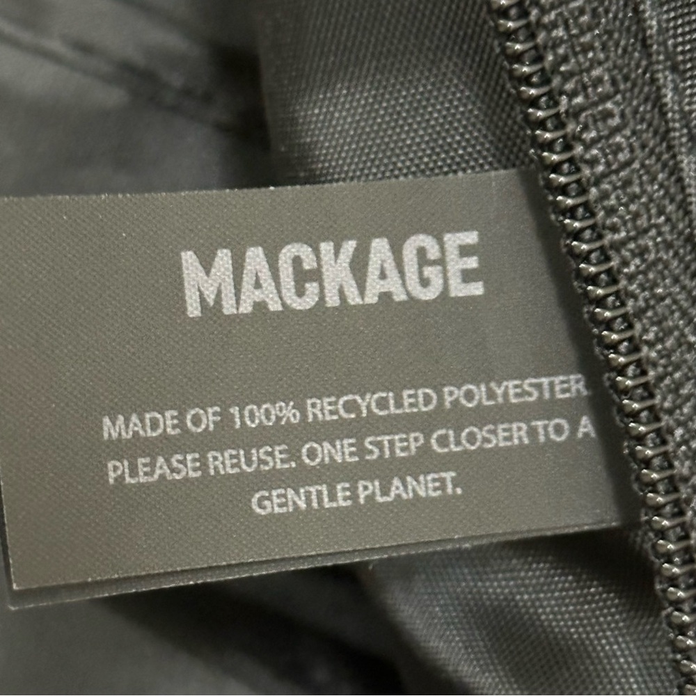 MACKAGE Black Garment Bag - Picture 3 of 3